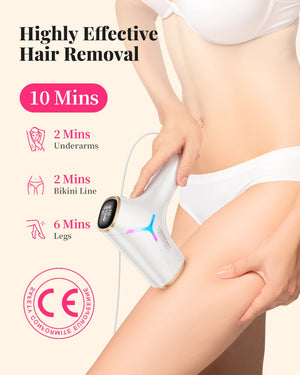 990000 Flashes Hair Removal for Women and Men IPL Hair Removal Body Bikini and Facial Areas Painless Permanent HairRemoval