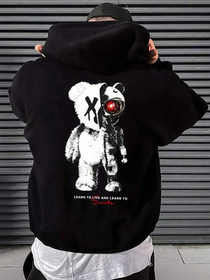 Unique Style  Creative Bear Hoodie