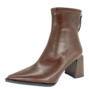 Stylish and Comfortable: Pointed Toe Ankle Boots