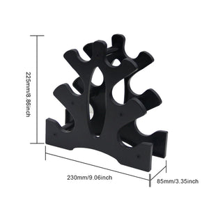 Practical Fitness Equipment Storage 6 Slot Dumbbell Rack
