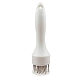 Stainless Steel Meat Tenderizer with Comfortable Handle for Kitchen & BBQ