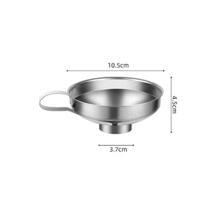 Stainless Steel Wide Throat Funnel for Liquid and Spices
