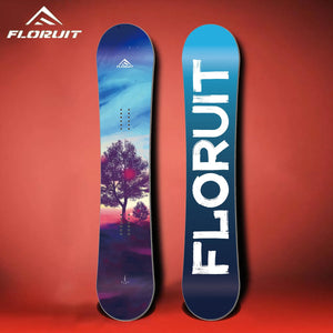 Custom-Made All-Mountain Snowboards with Carbon Fiber & Steel Edges for Adults