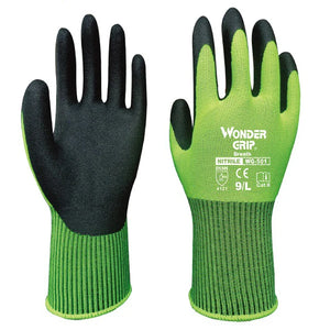 Grip and Go  Fluorescent Green Garden Gloves