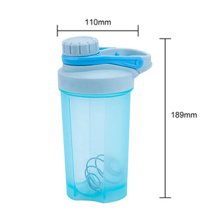 500ml Leak-Proof Protein Shaker with Powder Compartment