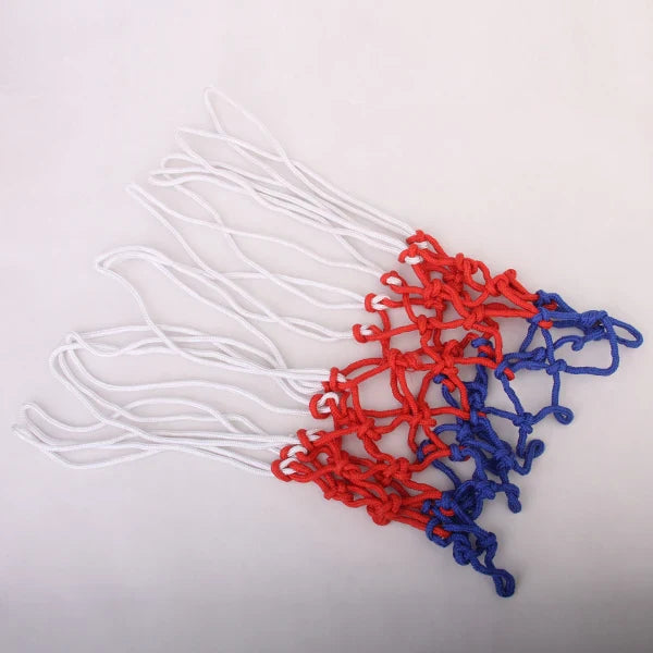 Standard Size Red White & Blue Basketball Net 6mm Nylon