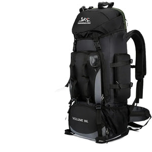 Men's 90L Camping Backpack Large Capacity for Travel & Hiking Gear