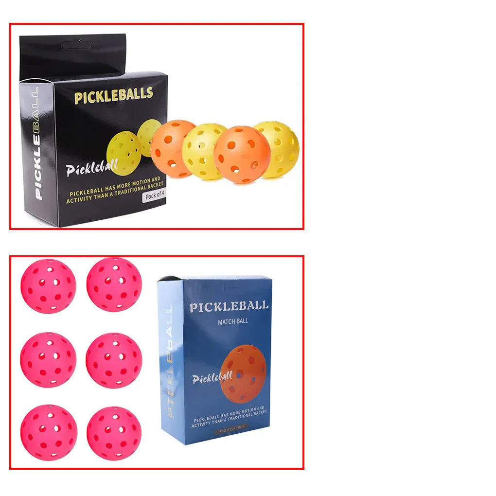 6 Pack PE Material Golf Hole Balls  High Elastic for Training