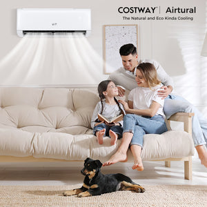 Serie Airtural 12000 BTU  21 SEER2  208-230V aireÂ acondicionadoÂ split sin ductos con bomba de calor
