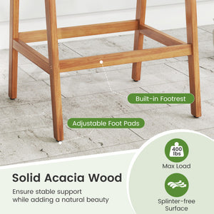 Outdoor Dining Table Set for 6 with 10 Feet Umbrella and Base