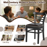 Outdoor Side Table with Slatted Tabletop and X-Shaped Structure