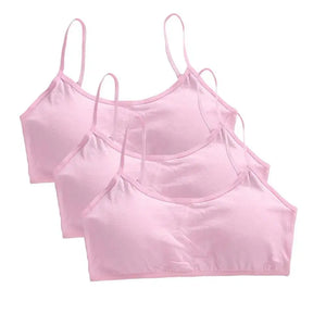 Girls Breathable Cotton Bras