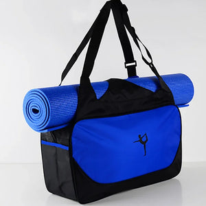 Waterproof Adjustable Gym Bag with Yoga Mat Carrier