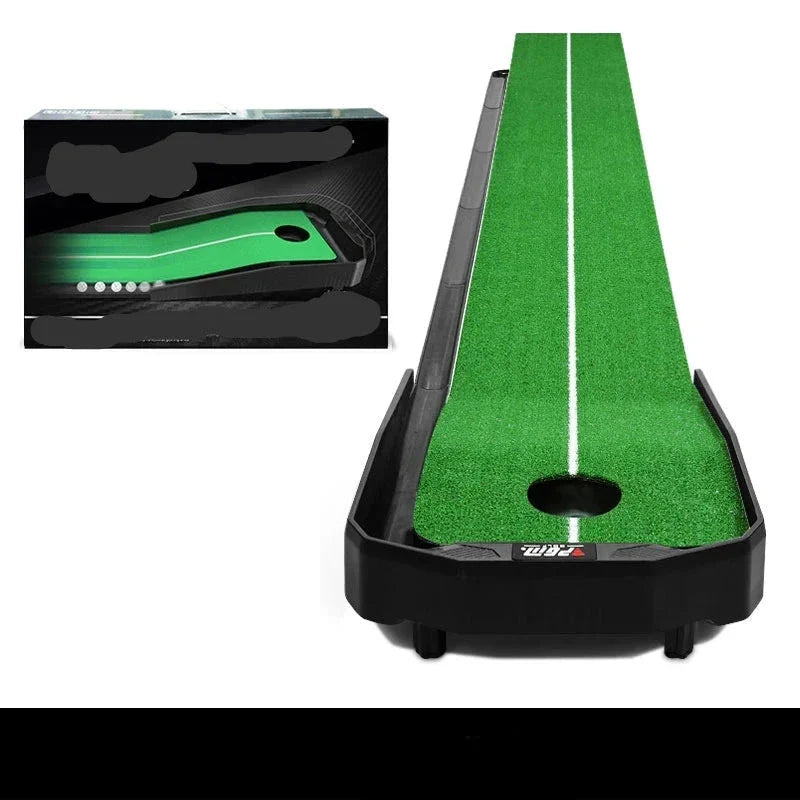 Home Golf Pro  Adjustable Slope Putting Mat for Indoor Practice