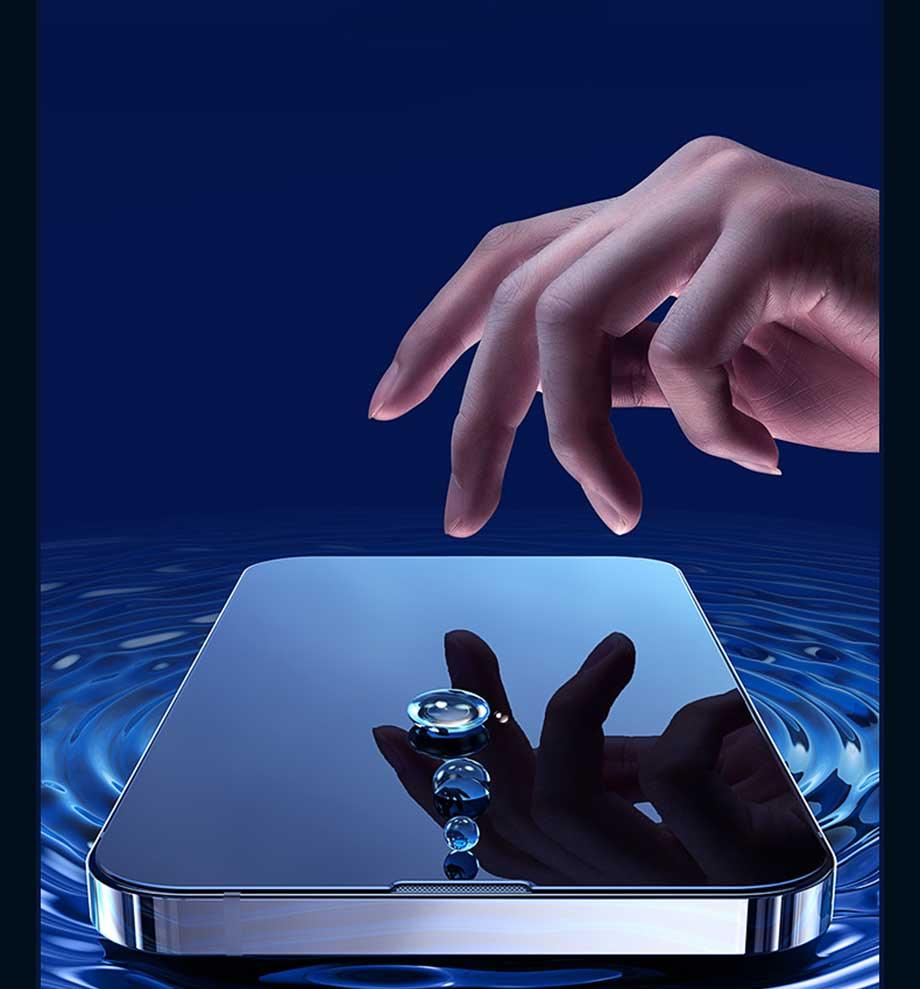 4PCS Tempered Glass For iPhone 11 12 13 14 Pro MAX XR X XS Max Screen Protector on For iPhone 12 11 13 14 Mini 7 8 6 Plus Glass Edge- Bubble Free- Scratch Resistant Protective Film For iPhone