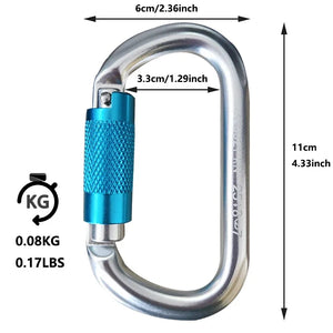 Automatic Safety Carabiner: Multicolor, Durable, and Reliable