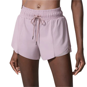 Loose Fit Running Shorts with Drawstring