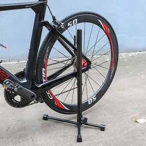 Adjustable Folding Bike Repair Rack for Home Mechanics