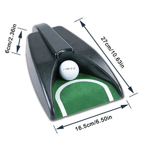 Automatic Return Golf Putting Cup: Indoor/Office Practice