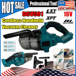 Fit Makita DCV501 Cordless Handheld Vacuum Cleaner Portable Brushless Vehicle Mounted Floor Cleaner Household Power Tools