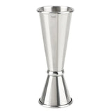2PCS Stainless Steel Double Shot Jigger 30/60ml Cocktail Measure Cup