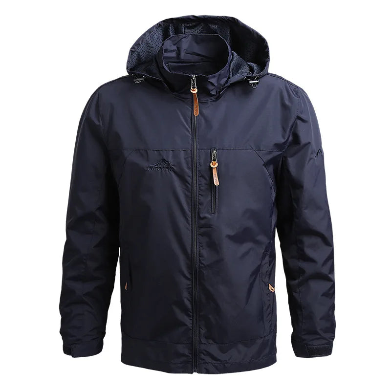 Versatile Outdoor Jacket  Military Style Windbreaker