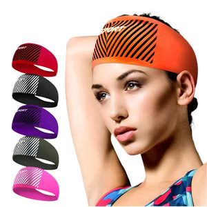 Moisture Wicking Headband for Cycling