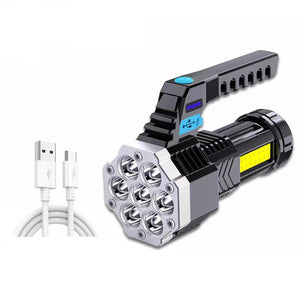 Outdoor Adventure Essentials: COB Side Light Flashlight