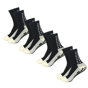 4 Pack Men s Anti Slip Soccer Socks