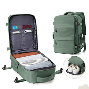 40L Laptop Backpack for Ryanair - Fits Cabin Size