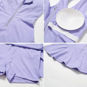 Versatile Activewear Women's Tracksuit & Skirt Set