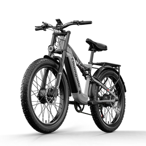 High-Performance Electric Bicycle with Dual Suspension