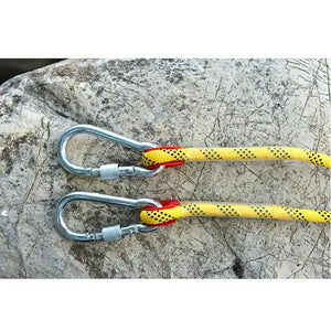 12mm Static Climbing Rope for Rock Climbing, Rappelling, and Tree Work