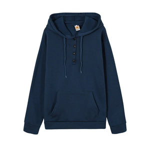 Cozy and Casual  Women's Hooded Sweatshirt