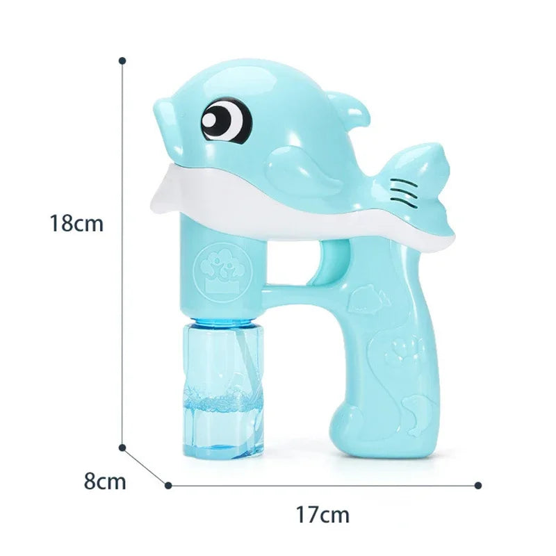 Colorful Bubble Magic  Electric Soap Dispenser for Outdoor Play