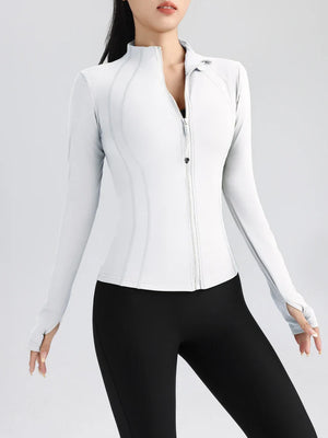 Women's Full Zip Yoga Jacket