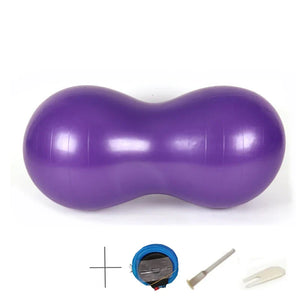 90cm Anti-Burst Peanut Yoga Ball for Home Workouts