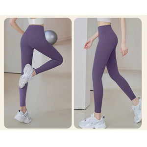 High Waisted Ribbed Yoga Pants