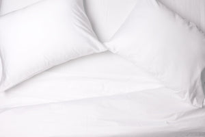 Crisp Percale Cotton Bed Sheets