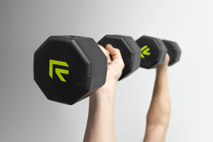 Octo Rubber Dumbbell (sold individually)