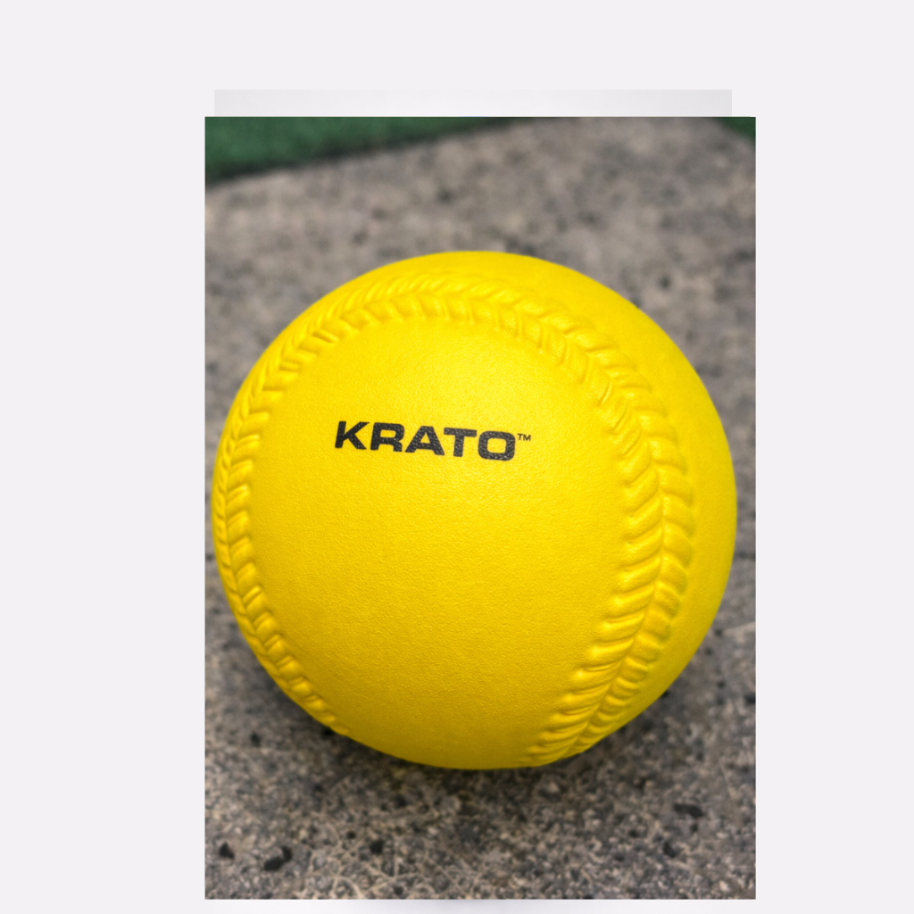 Pitching Machine Softballs -firm foam - 12"