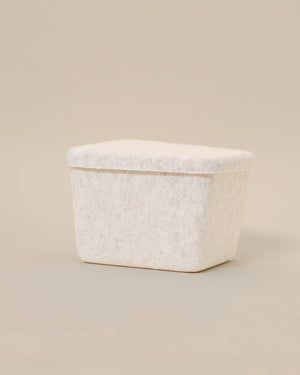 The Sculpted Bin - Petite with Lid