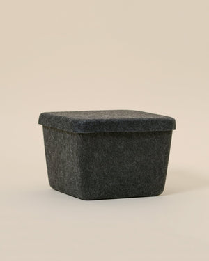 The Sculpted Bin - Petite with Lid | Set of 3