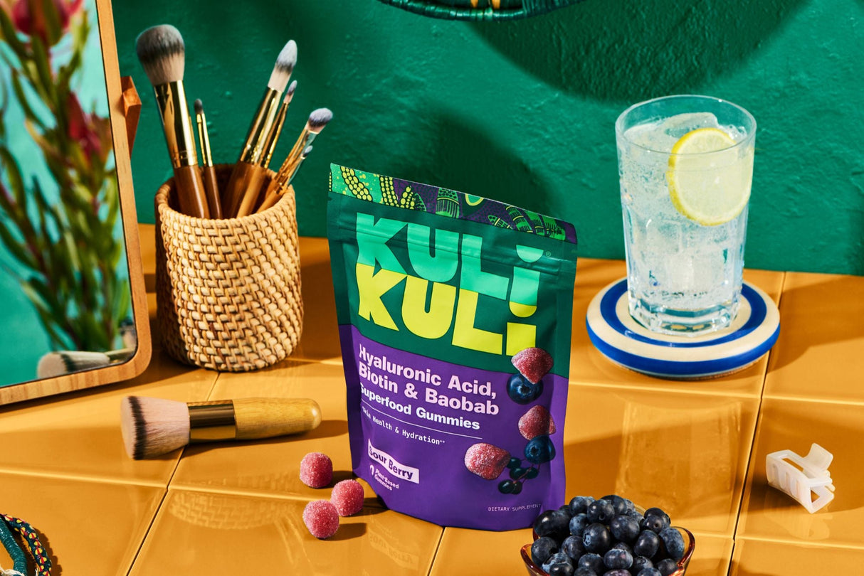 Hyaluronic Acid, Biotin & Baobab Superfood Gummies