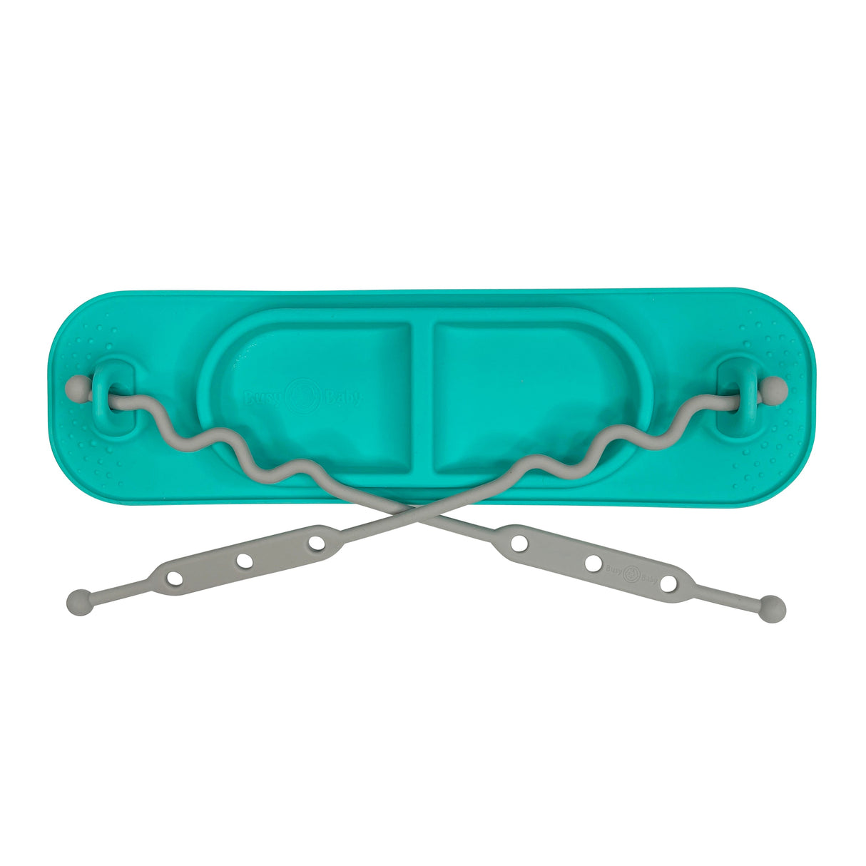 Busy Baby Mini Mat with Toy Straps SPEARMINT