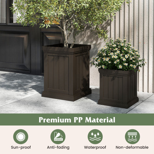 Kids Desk and Chair Set with Hutch and 3-Layer Side Shelf-White