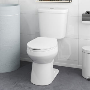Standard Toilet with 17.5 Inch ADA Comfort Chair Height Seat