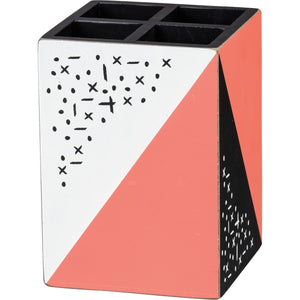 Stay Humble Hustle Hard Wood Pencil Holder