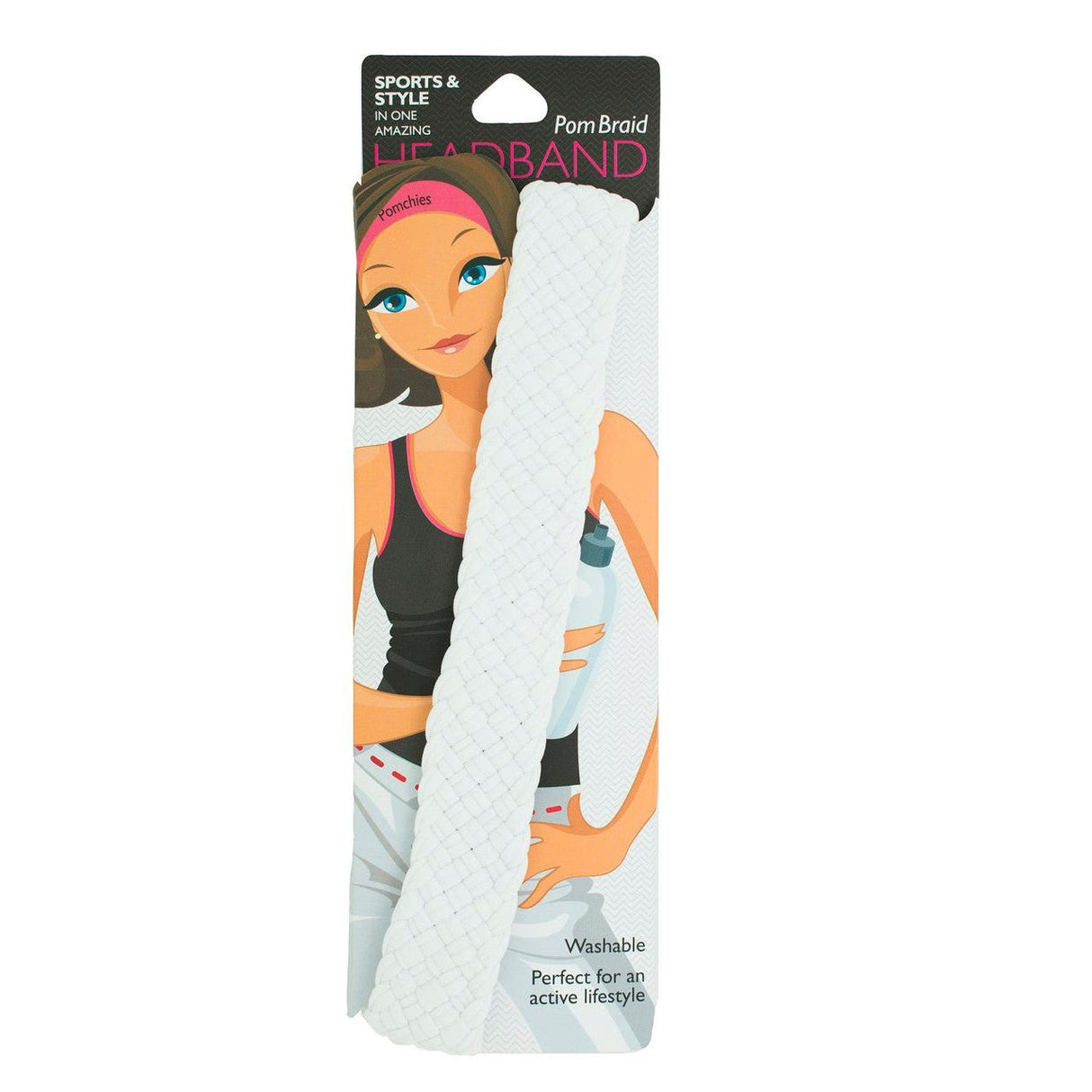 Stretchy Braid Headbands | Yoga Workout Headband Packs and Singles