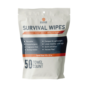 Emerge Survival Wipes - 50ct